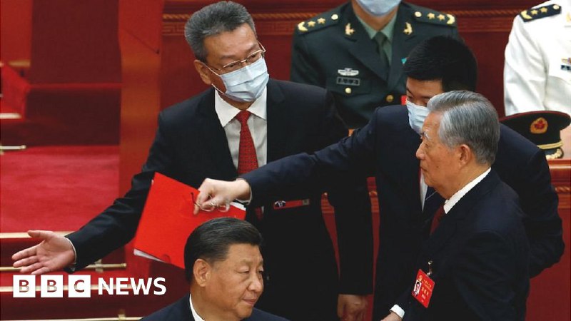 Hu Jintao: The mysterious exit of China's former leader from party congress